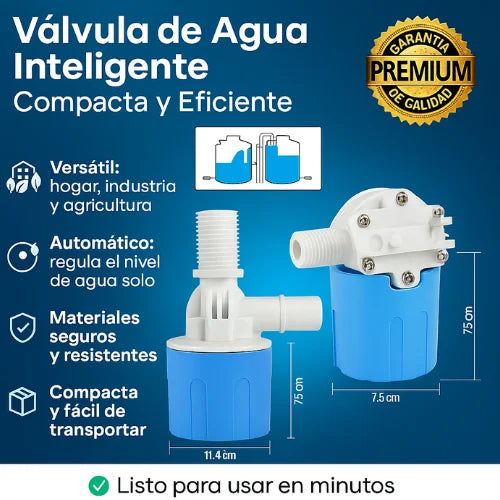 Valvula Flotación H De Agua 1/2"