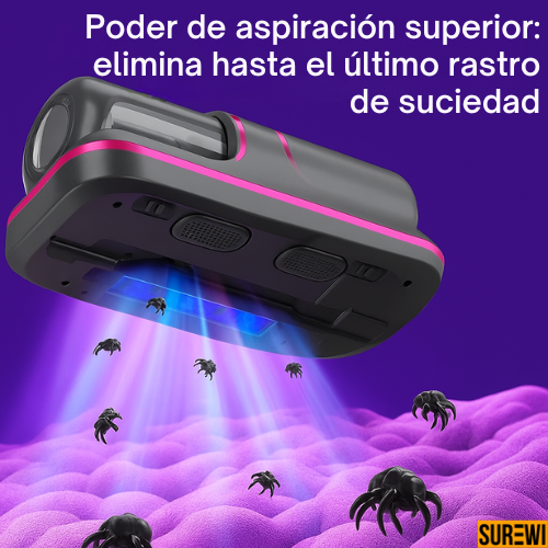 Mini Aspiradora Antiácaros inalámbrica
