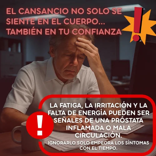 Recupera tu Fuerza Masculina – Circulación + Salud Prostática