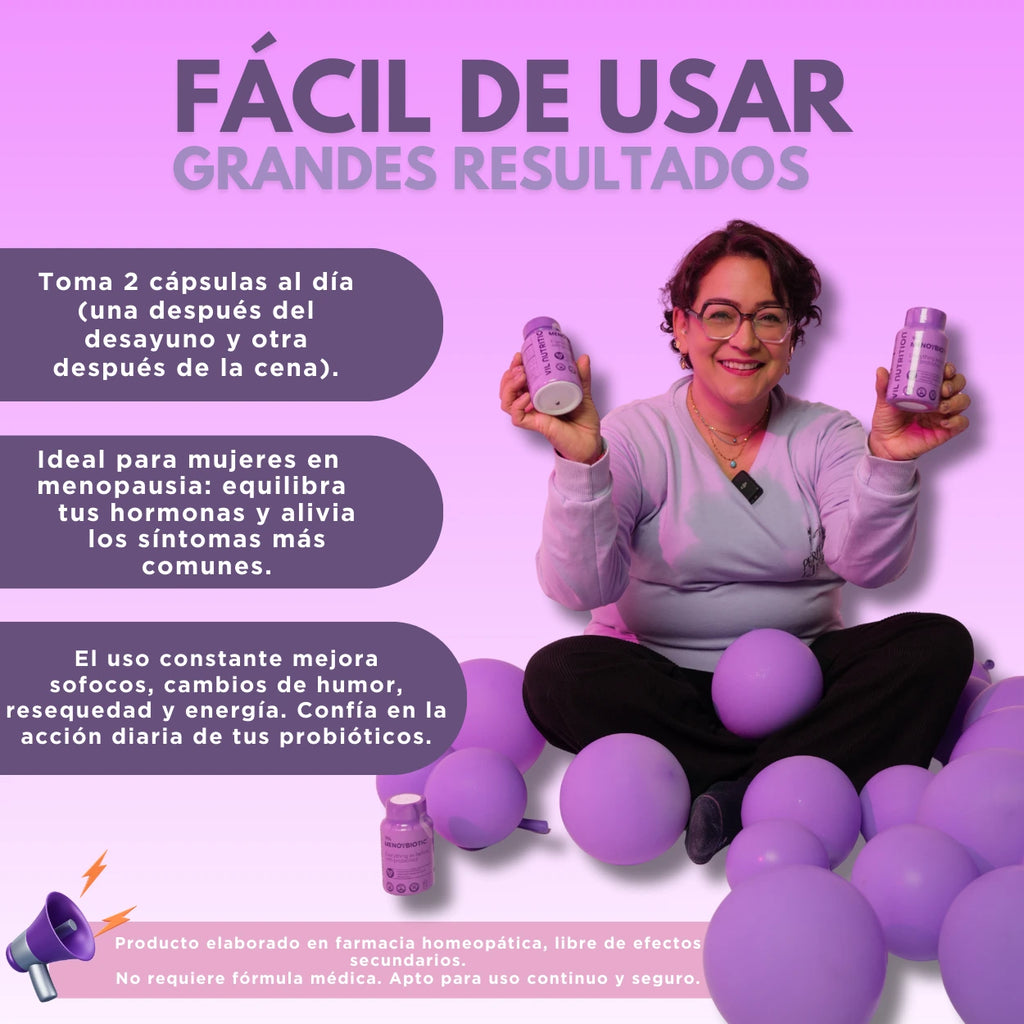 MenoyBiotic - Tus mejores años están por venir