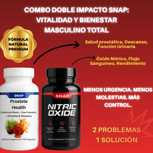 Recupera tu Fuerza Masculina – Circulación + Salud Prostática