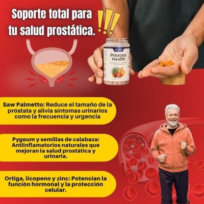 Recupera tu Fuerza Masculina – Circulación + Salud Prostática