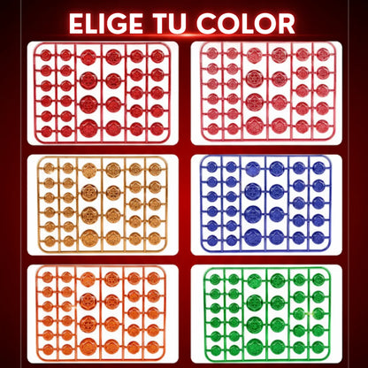 ¡Dile Adiós al Óxido! Set de 30 Tapas Decorativas Metálicas para Tornillos de Moto.