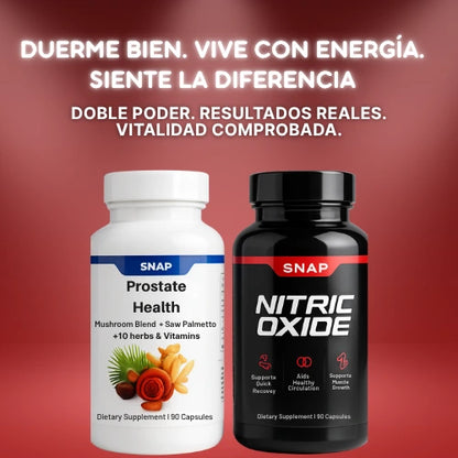 Recupera tu Fuerza Masculina – Circulación + Salud Prostática