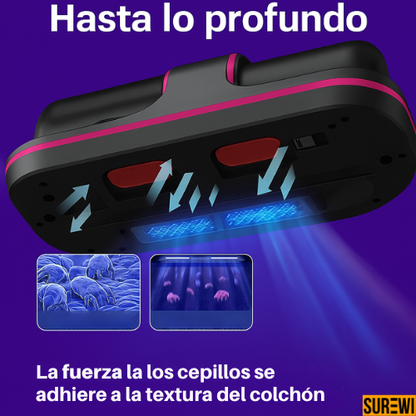 ChatGPT said:
Mini aspiradora, Antiácaros, Succión 12 000 Pa, Golpe doble, Luz UV, Triple esterilización, Filtro HEPA, Inalámbrica, Boquilla 25 cm, Limpieza profunda, Purificación de aire, Descanso saludable, Eliminación de alérgenos, Hogar libre de polvo, Aire puro, Ambiente sin bacterias, Compacta, Recargable USB-C, Potencia profesional, Fácil de usar