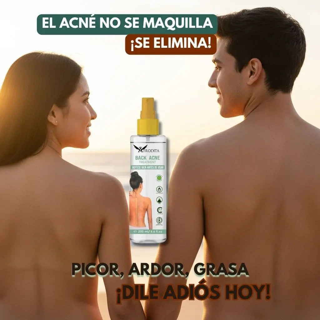 Spray Eliminador de Acné Corporal