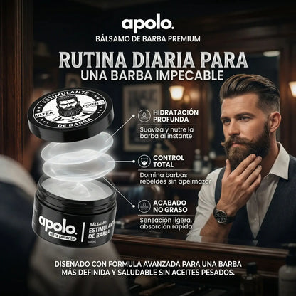 Bálsamo para Crecimiento de Barba Ultra Potente con Minoxidil 20% | 100mL